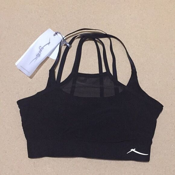 GOTTEX new black sports bra, size XS - Picture 3 of 7